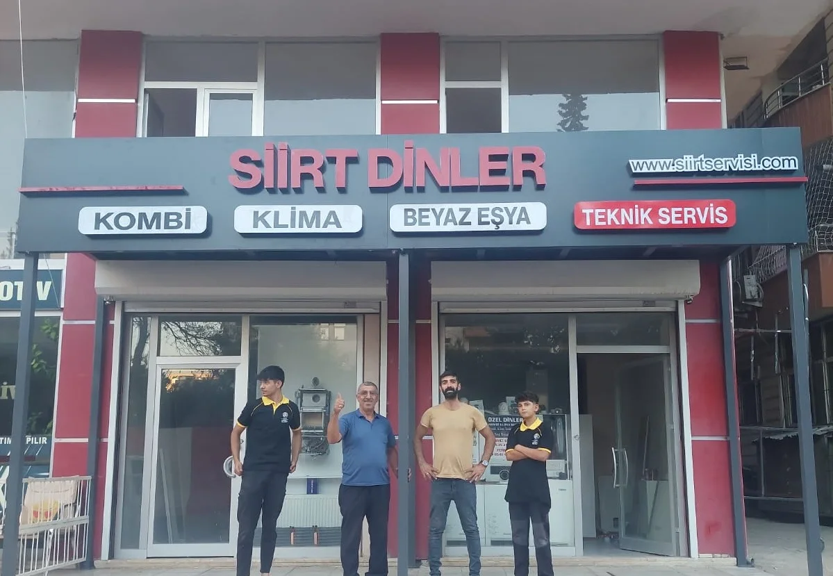 Siirt Dinler Kombi Klima Beyaz Eşya Teknik Servisi – Dıştan görünüm · Siirt