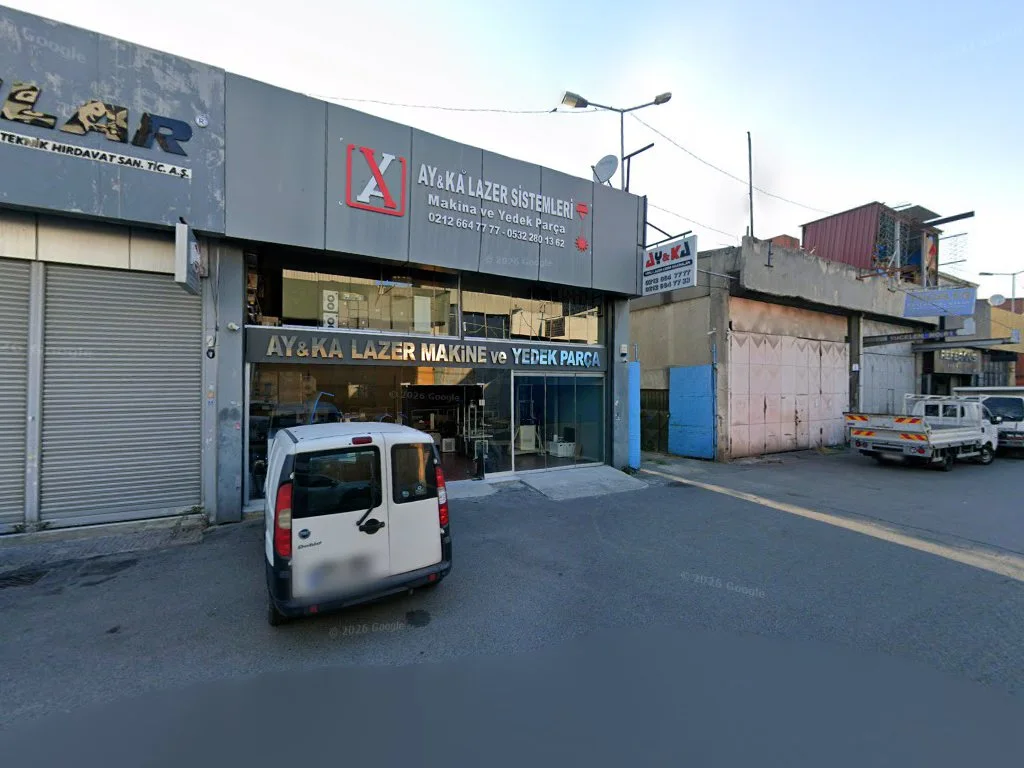 Ayka Lazer Makine - Lazer Kesim ve Markalama Makineleri, Lazer Yedek Parçaları – Street View ve 360° · Seyitnizam, İstanbul