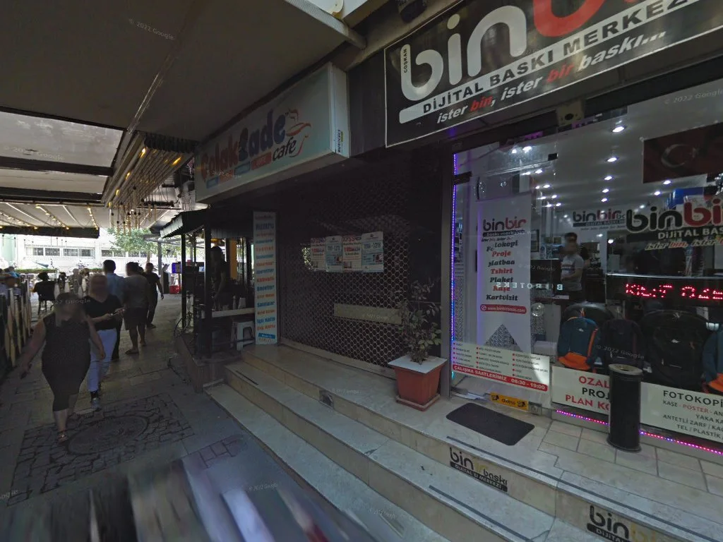 Binbirbaskı Merkezi / Ozalit - Fotokopi - Renkli Baskı - Proje - Promosyon - Kırtasiye - Tshirt Baskı Merkezi – Street View ve 360° · Saraylar, Denizli