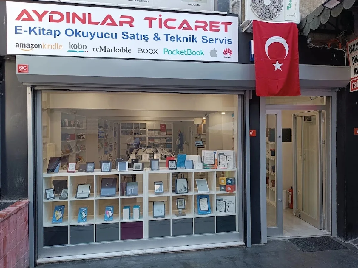 Aydınlar Ticaret E-kitap Okuyucu Satış ve Servis Hizmetleri – Profil fotoğrafı · Osmanağa, İstanbul
