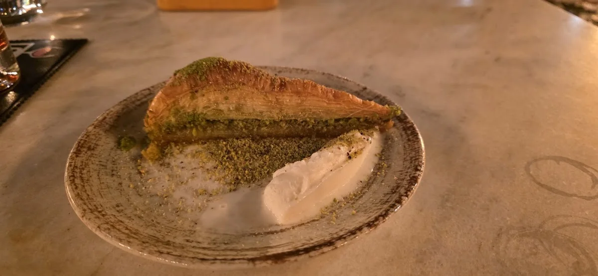 TUMA Restaurant – Baklava · Göreme, Nevşehir